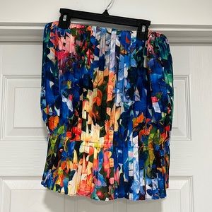 Under $20 bogo 50% off. Artelier Nicole Miller strapless top, size Small/Medium